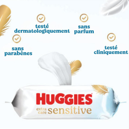 EC Sensitive - lingettes 4 en 1